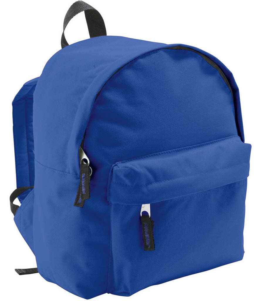 SOL'S Kids Rider Backpack in ONE Royal Blue by SOL'S — Custom branded clothing by Print Press, featuring premium embroidery produced in our specialist print lab in the UK.