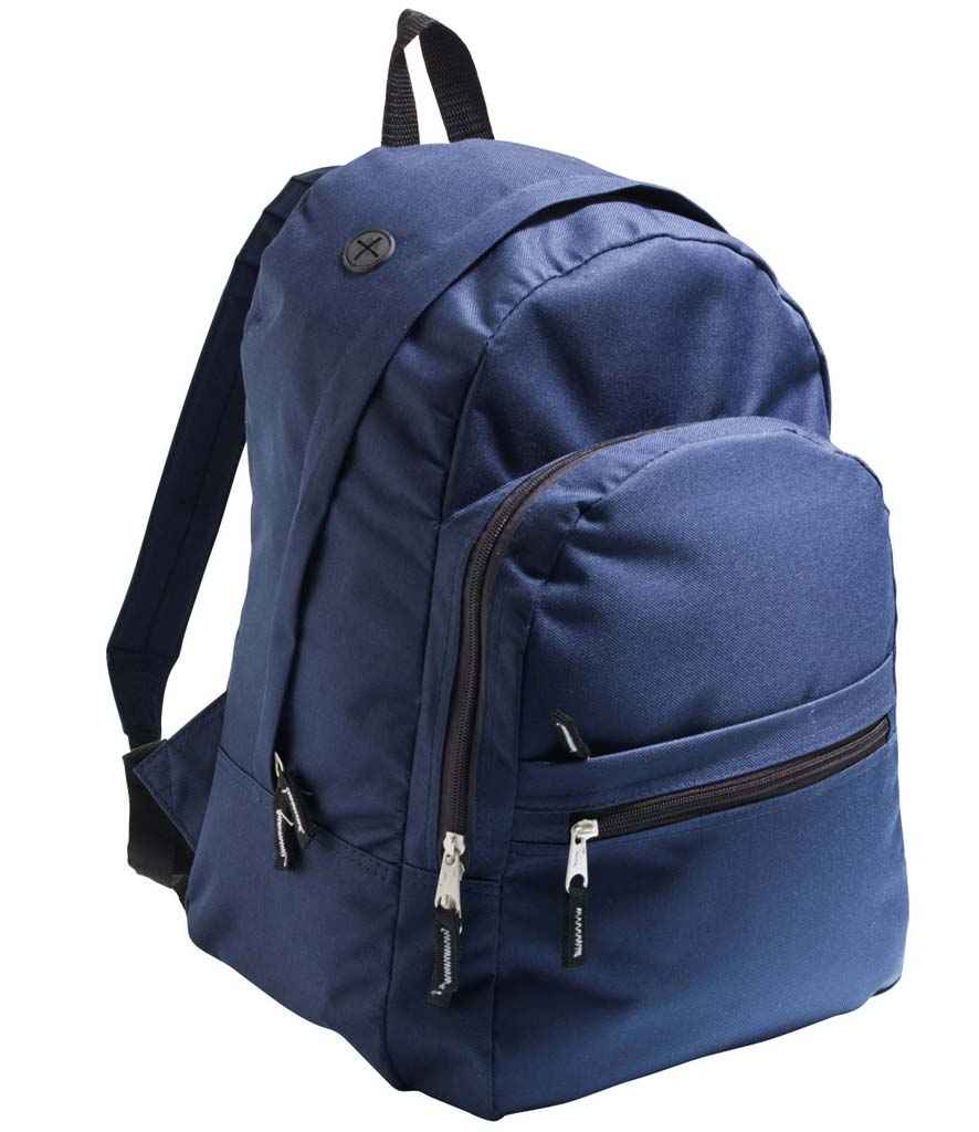 SOL'S Express Backpack in ONE French Navy by SOL'S — Custom branded clothing by Print Press, featuring premium embroidery produced in our specialist print lab in the UK.