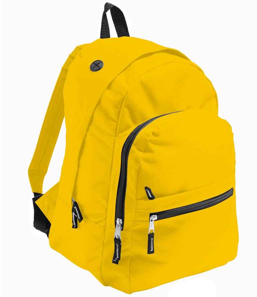 SOL'S Express Backpack in ONE Gold by SOL'S — Custom branded clothing by Print Press, featuring premium embroidery produced in our specialist print lab in the UK.