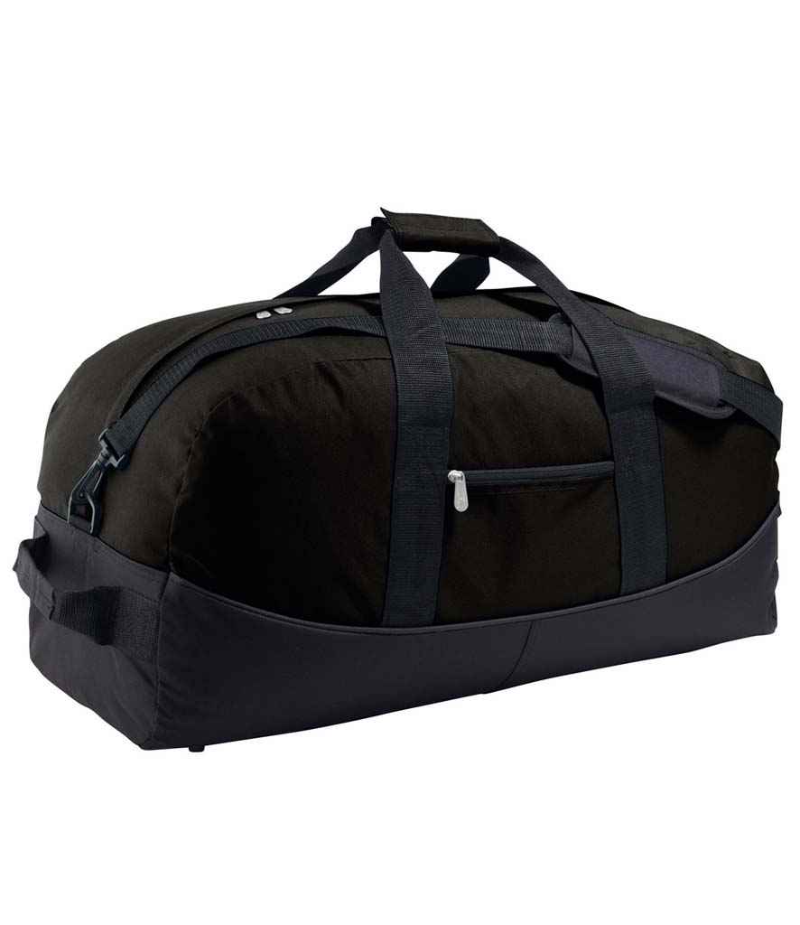 SOL'S Stadium 72 Holdall in ONE Black by SOL'S — Custom branded clothing by Print Press, featuring premium embroidery produced in our specialist print lab in the UK.
