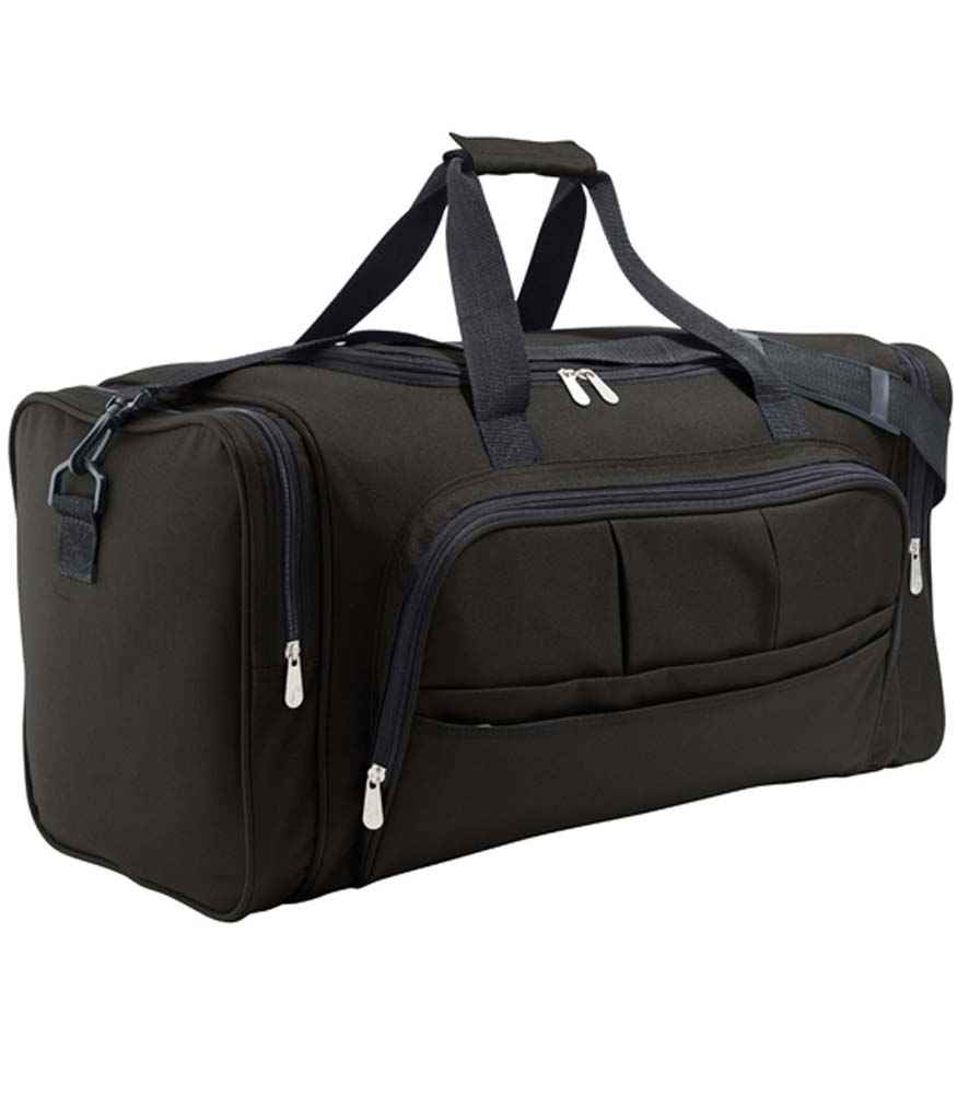 SOL'S Weekend Holdall in ONE Black by SOL'S — Custom branded clothing by Print Press, featuring premium embroidery produced in our specialist print lab in the UK.