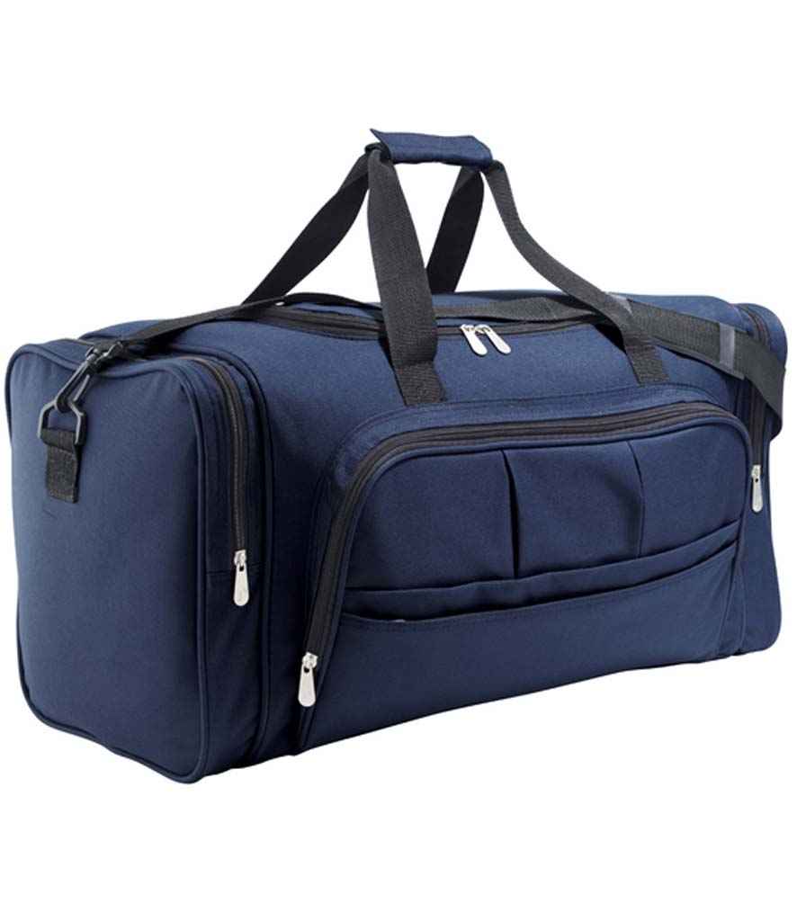 SOL'S Weekend Holdall in ONE French Navy by SOL'S — Custom branded clothing by Print Press, featuring premium embroidery produced in our specialist print lab in the UK.