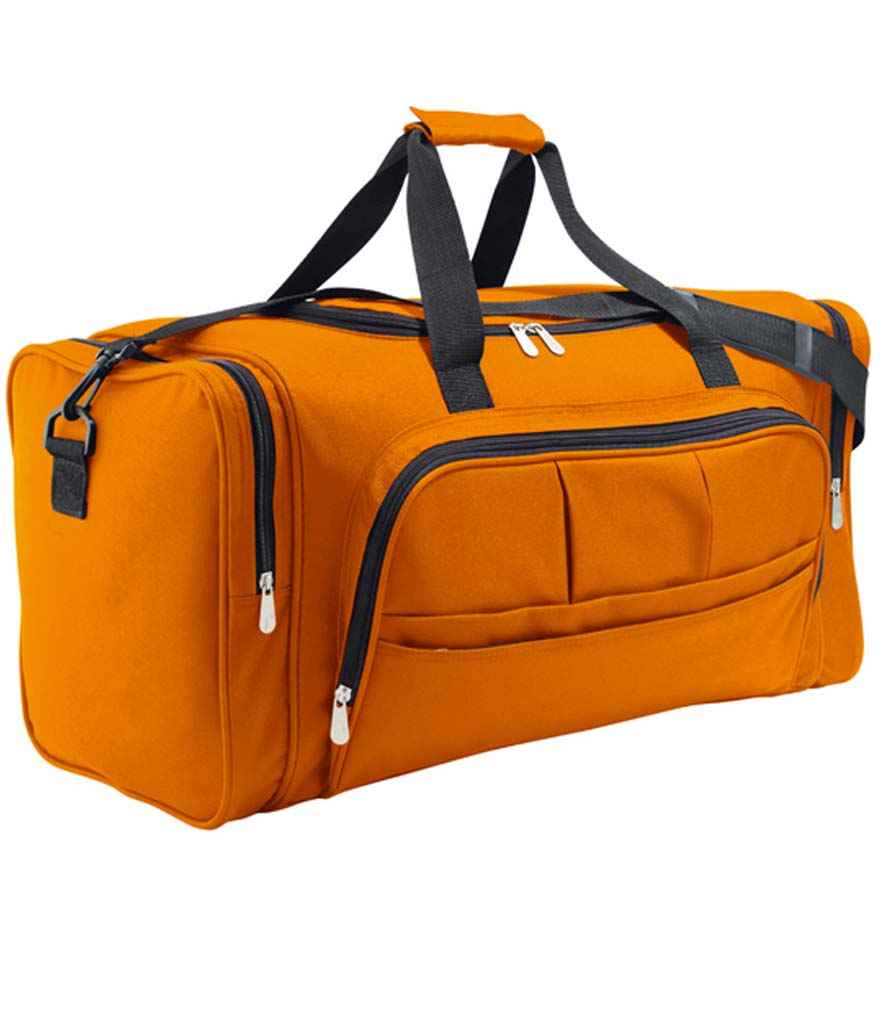 SOL'S Weekend Holdall in ONE Orange by SOL'S — Custom branded clothing by Print Press, featuring premium embroidery produced in our specialist print lab in the UK.