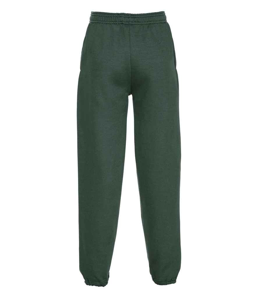 Russell Schoolgear Kids Elasticated Hem Jog Pants in by Russell — Custom branded clothing by Print Press, featuring premium embroidery produced in our specialist print lab in the UK.