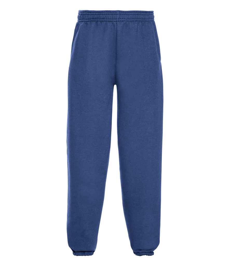Russell Schoolgear Kids Elasticated Hem Jog Pants in Bright Royal by Russell — Custom branded clothing by Print Press, featuring premium embroidery produced in our specialist print lab in the UK.