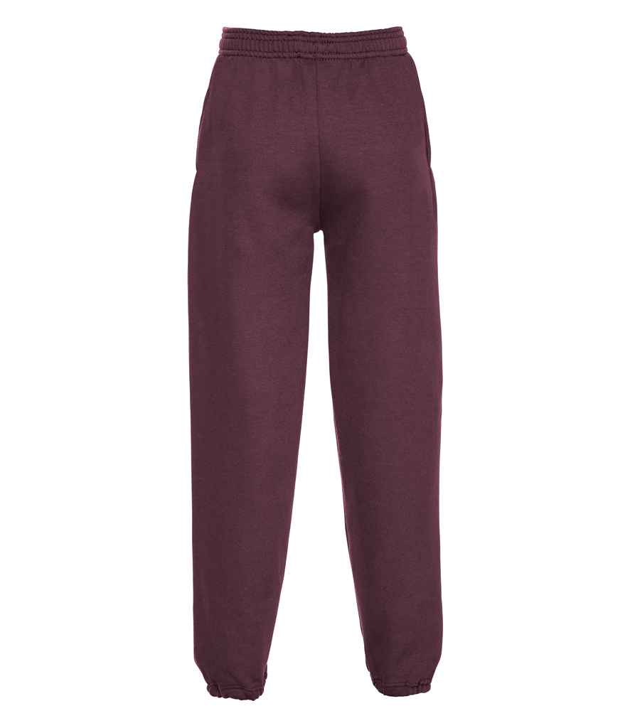 Russell Schoolgear Kids Elasticated Hem Jog Pants in by Russell — Custom branded clothing by Print Press, featuring premium embroidery produced in our specialist print lab in the UK.