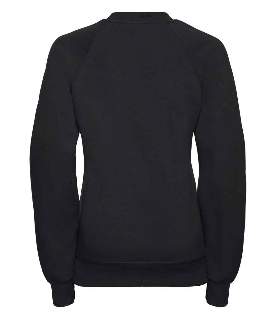 Russell Schoolgear Kids Raglan Sweatshirt in by Russell — Custom branded clothing by Print Press, featuring premium embroidery produced in our specialist print lab in the UK.