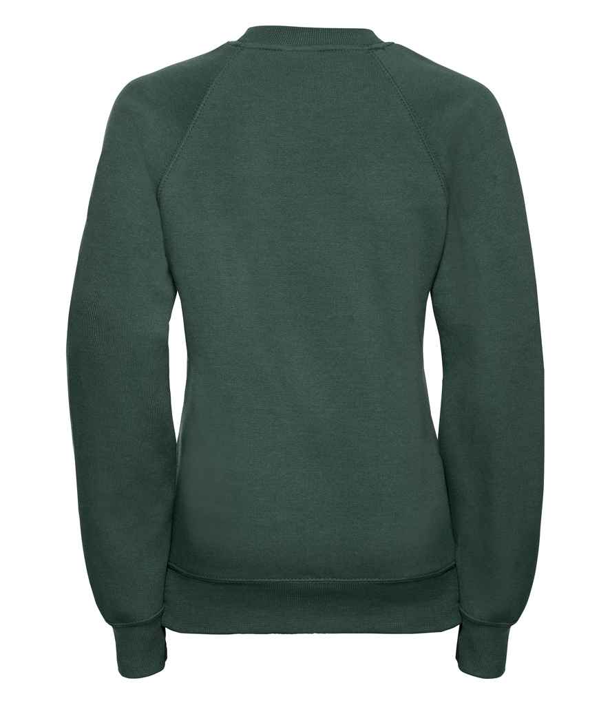 Russell Schoolgear Kids Raglan Sweatshirt in by Russell — Custom branded clothing by Print Press, featuring premium embroidery produced in our specialist print lab in the UK.