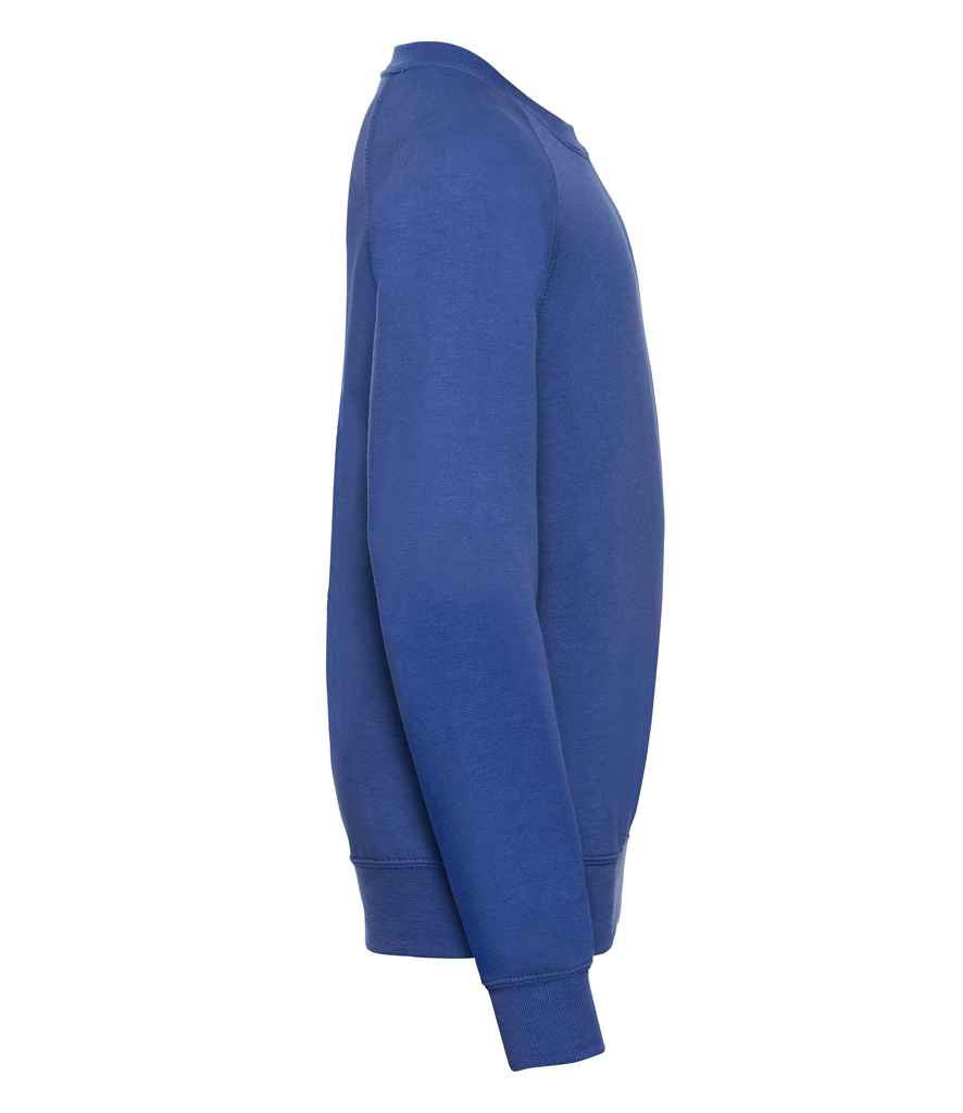 Russell Schoolgear Kids Raglan Sweatshirt in by Russell — Custom branded clothing by Print Press, featuring premium embroidery produced in our specialist print lab in the UK.