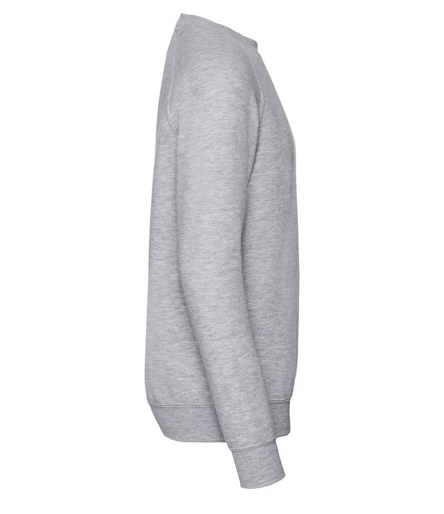 Russell Schoolgear Kids Raglan Sweatshirt in by Russell — Custom branded clothing by Print Press, featuring premium embroidery produced in our specialist print lab in the UK.