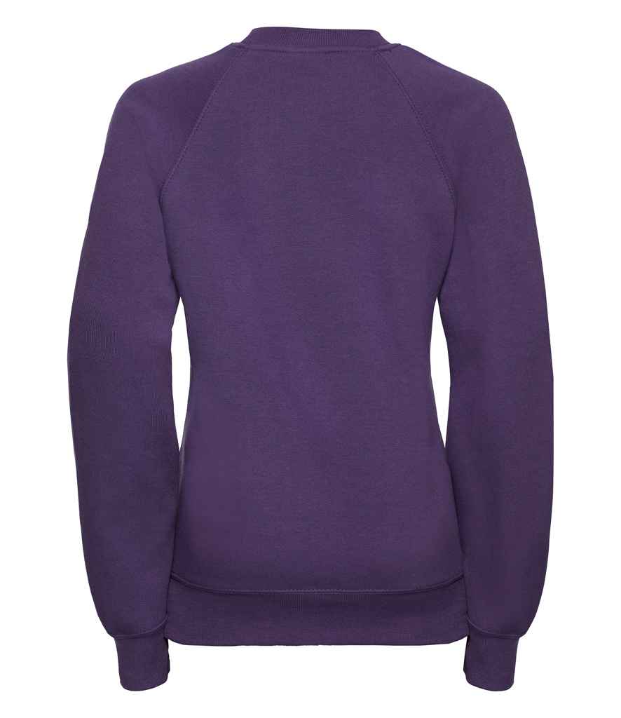 Russell Schoolgear Kids Raglan Sweatshirt in by Russell — Custom branded clothing by Print Press, featuring premium embroidery produced in our specialist print lab in the UK.