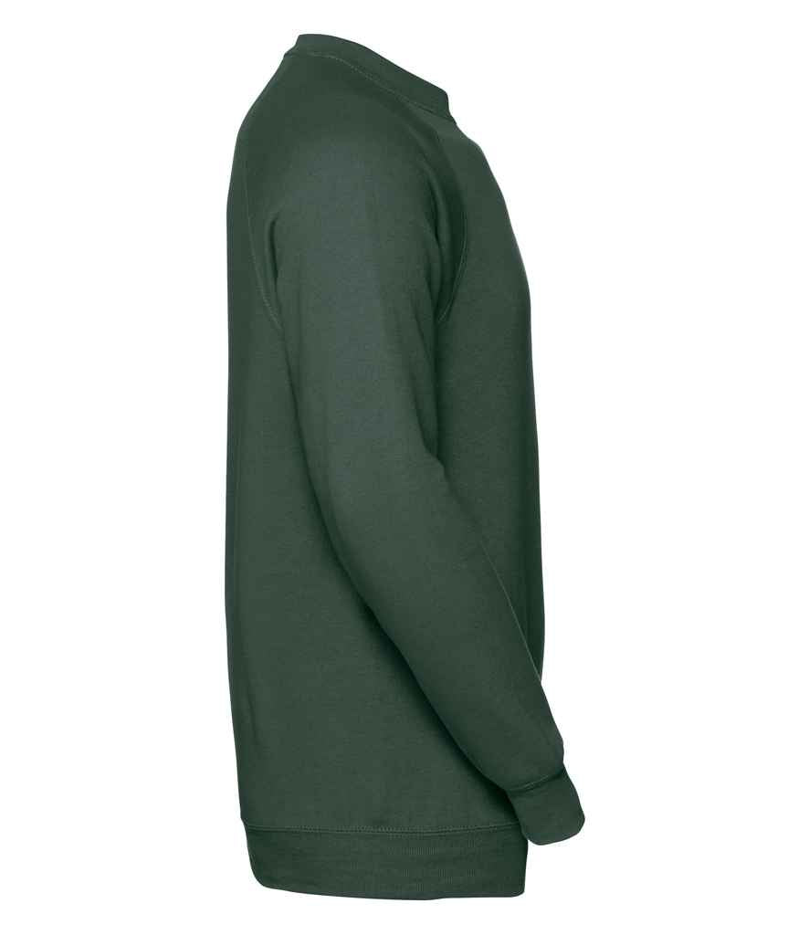 Russell Raglan Sweatshirt in by Russell — Custom branded clothing by Print Press, featuring premium embroidery produced in our specialist print lab in the UK.