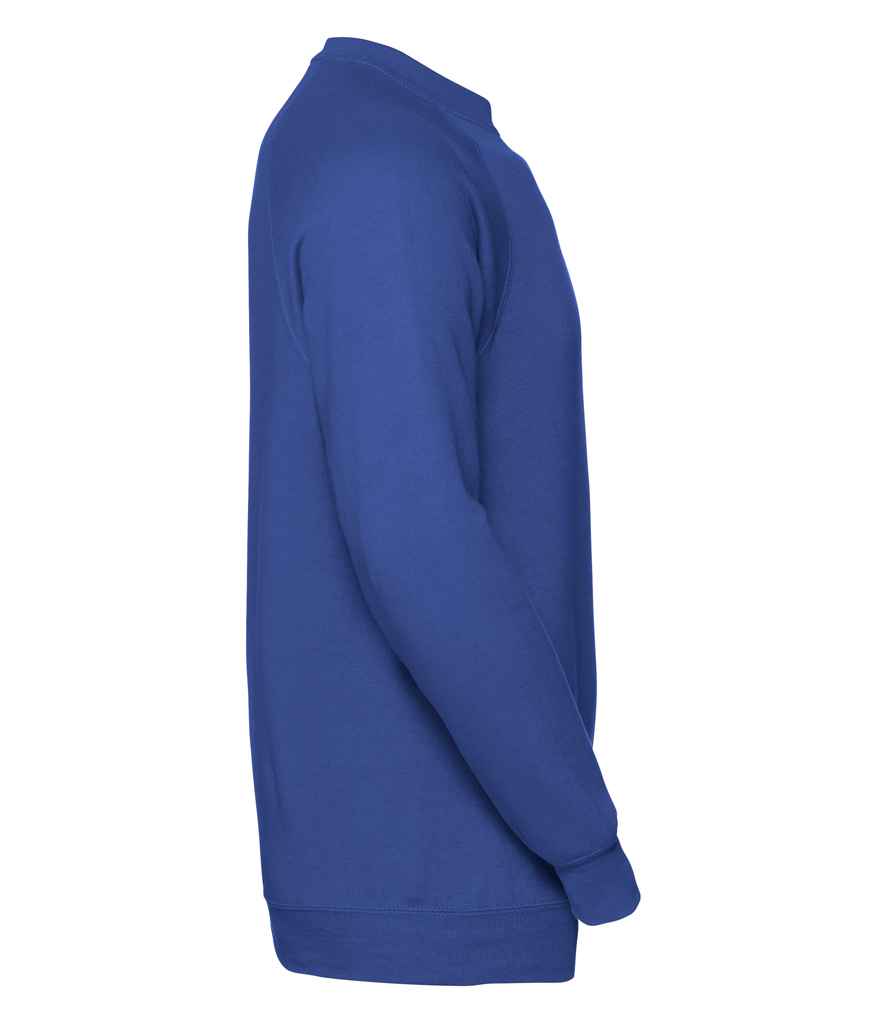 Russell Raglan Sweatshirt in by Russell — Custom branded clothing by Print Press, featuring premium embroidery produced in our specialist print lab in the UK.