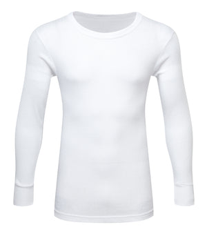Fort Thermal Long Sleeve Vest in WHITE by FORT — Custom branded clothing by Print Press, featuring premium embroidery produced in our specialist print lab in the UK.
