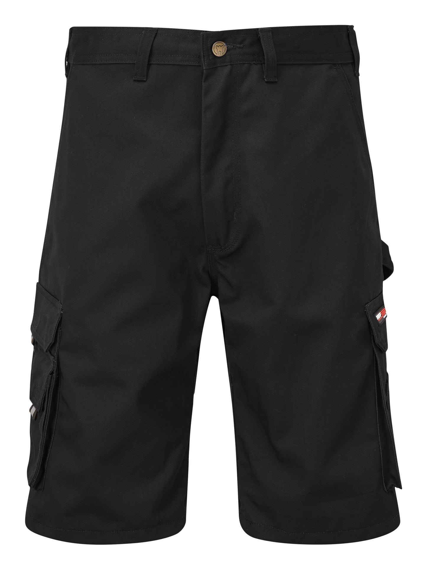 Tuffstuff Pro Work Short in BLACK by TUFFSTUFF — Custom branded clothing by Print Press, featuring premium embroidery produced in our specialist print lab in the UK.