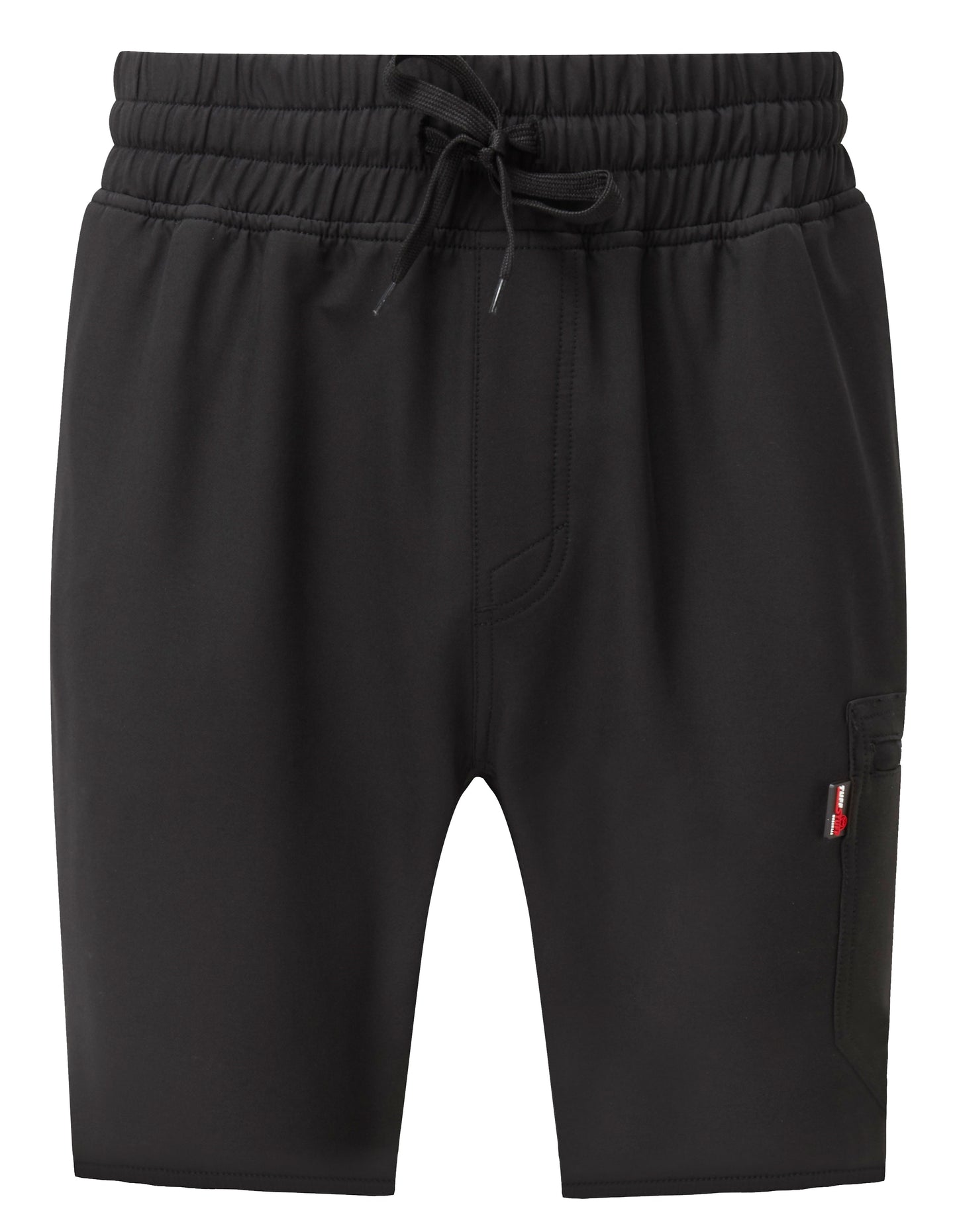 Tuffstuff Hyperflex Short in BLACK by TUFFSTUFF — Custom branded clothing by Print Press, featuring premium embroidery produced in our specialist print lab in the UK.