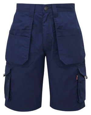 Tuffstuff Enduro Work Short in NAVY BLUE by TUFFSTUFF — Custom branded clothing by Print Press, featuring premium embroidery produced in our specialist print lab in the UK.