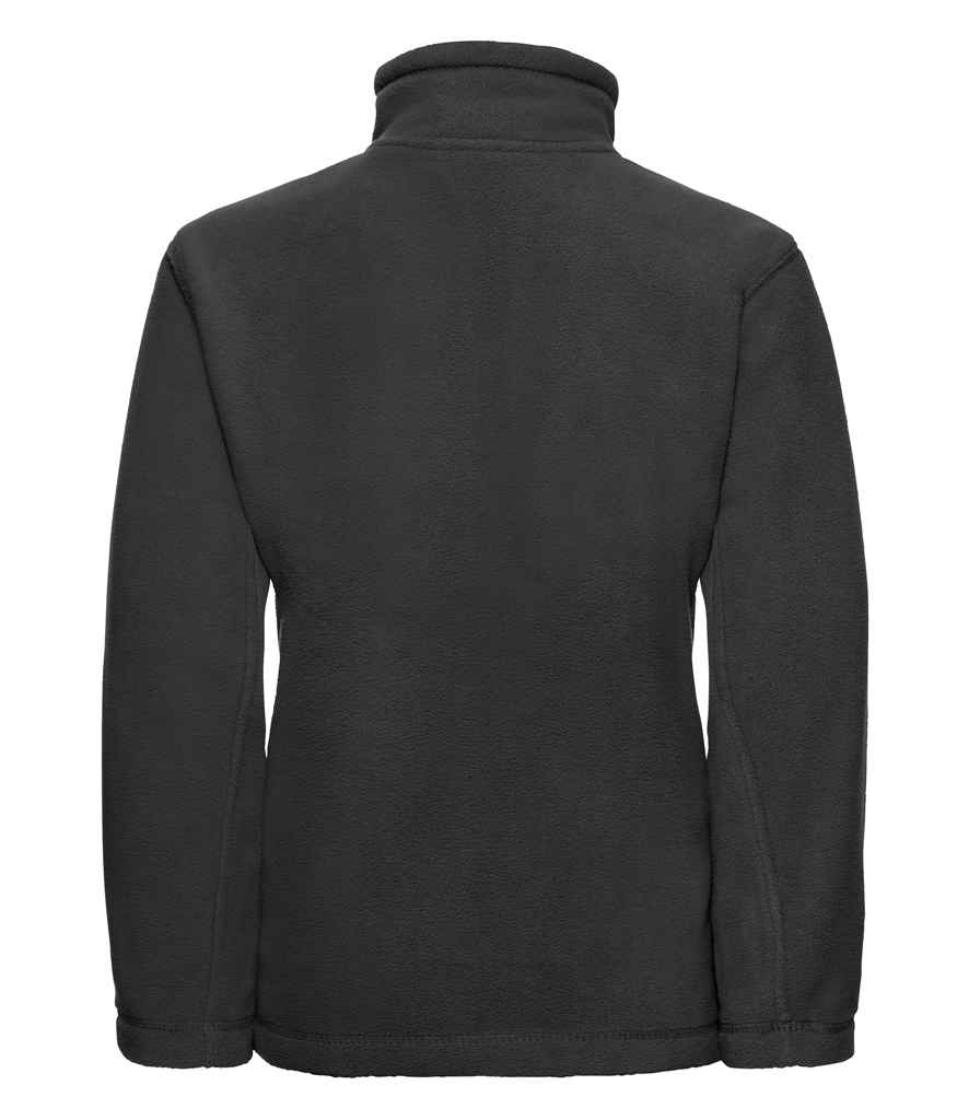 Russell Schoolgear Kids Outdoor Fleece Jacket in by Russell — Custom branded clothing by Print Press, featuring premium embroidery produced in our specialist print lab in the UK.