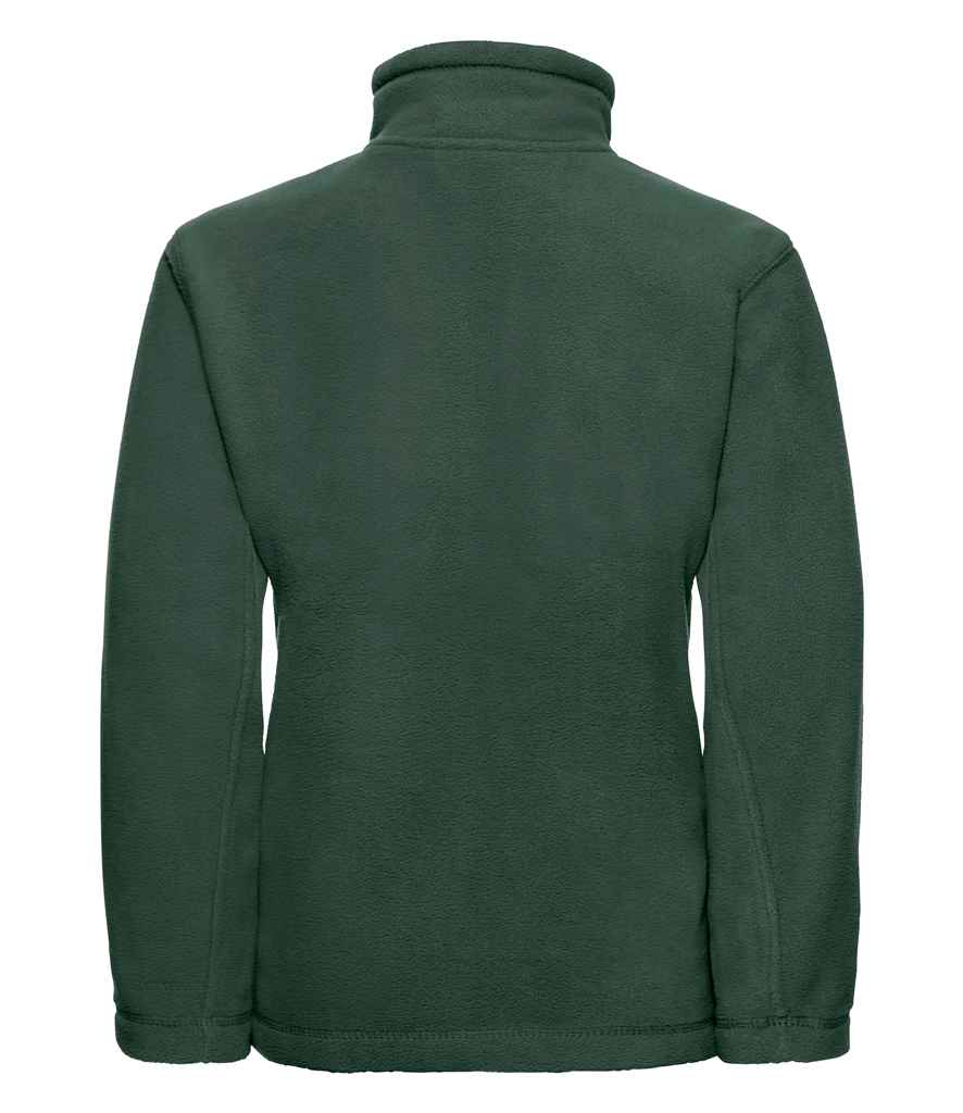 Russell Schoolgear Kids Outdoor Fleece Jacket in by Russell — Custom branded clothing by Print Press, featuring premium embroidery produced in our specialist print lab in the UK.