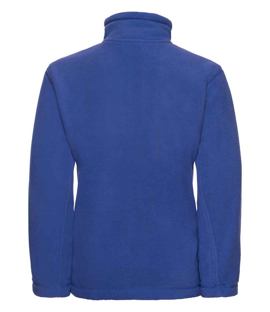 Russell Schoolgear Kids Outdoor Fleece Jacket in by Russell — Custom branded clothing by Print Press, featuring premium embroidery produced in our specialist print lab in the UK.