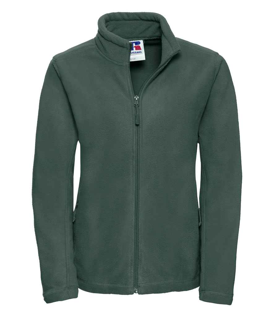 Russell Ladies Outdoor Fleece in Bottle Green by Russell — Custom branded clothing by Print Press, featuring premium embroidery produced in our specialist print lab in the UK.