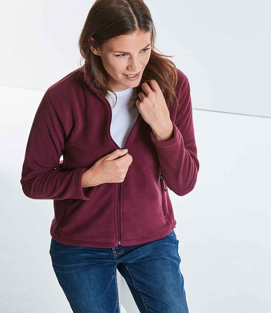Russell Ladies Outdoor Fleece in by Russell — Custom branded clothing by Print Press, featuring premium embroidery produced in our specialist print lab in the UK.