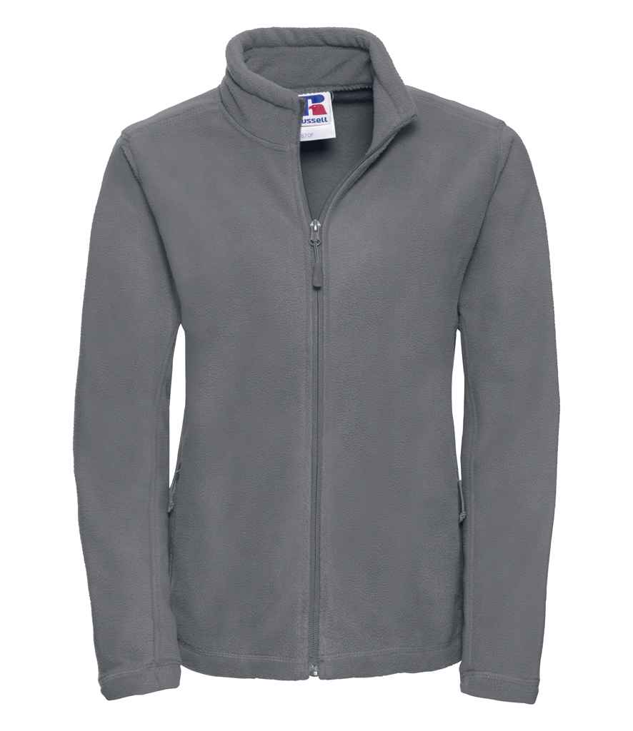 Russell Ladies Outdoor Fleece in Convoy Grey by Russell — Custom branded clothing by Print Press, featuring premium embroidery produced in our specialist print lab in the UK.
