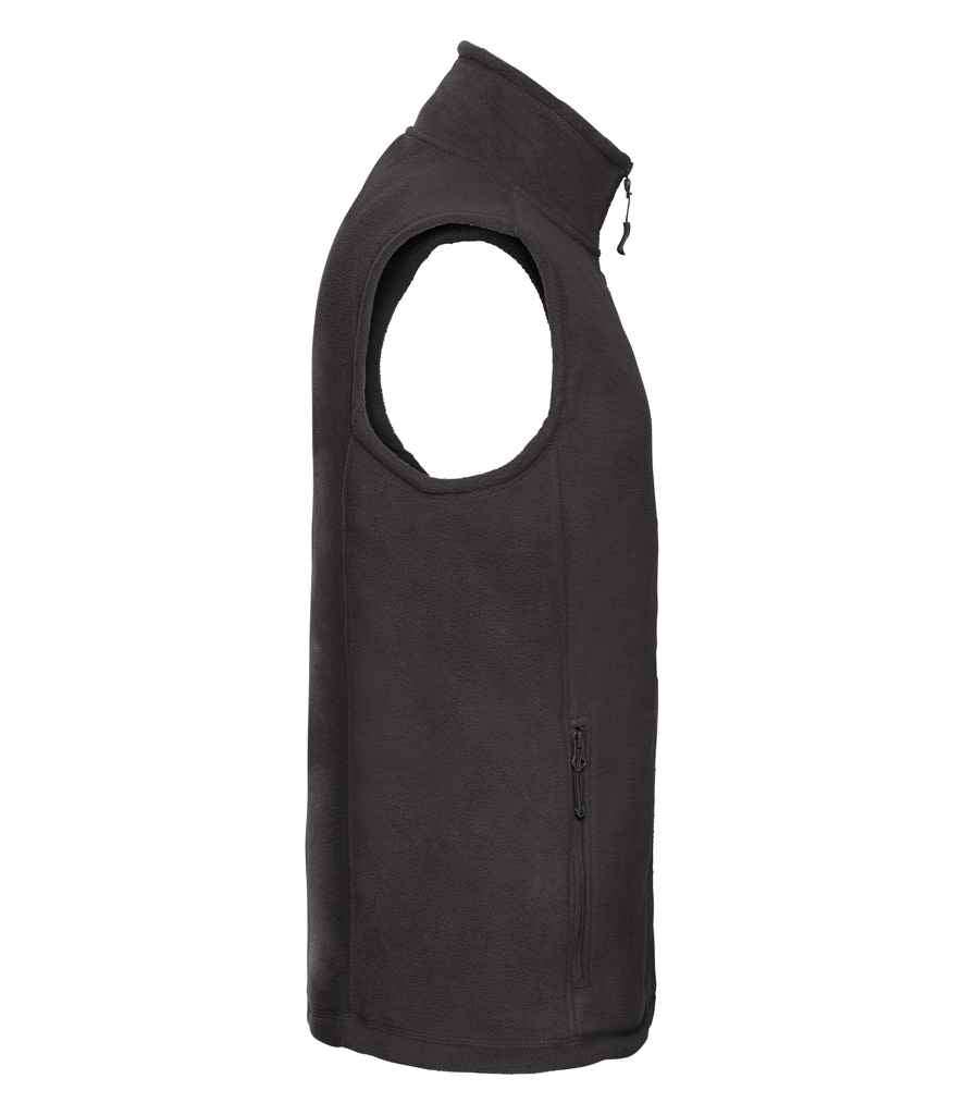 Russell Outdoor Fleece Gilet in by Russell — Custom branded clothing by Print Press, featuring premium embroidery produced in our specialist print lab in the UK.