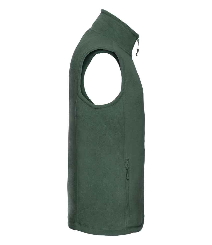 Russell Outdoor Fleece Gilet in by Russell — Custom branded clothing by Print Press, featuring premium embroidery produced in our specialist print lab in the UK.