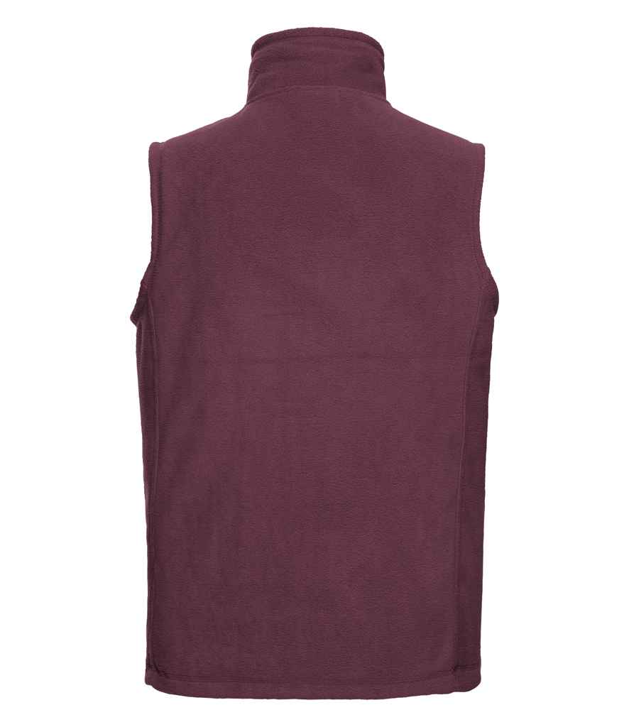 Russell Outdoor Fleece Gilet in by Russell — Custom branded clothing by Print Press, featuring premium embroidery produced in our specialist print lab in the UK.