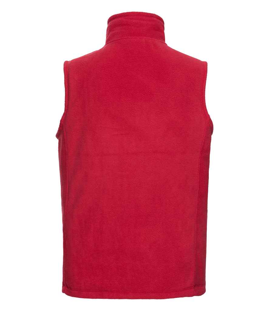Russell Outdoor Fleece Gilet in by Russell — Custom branded clothing by Print Press, featuring premium embroidery produced in our specialist print lab in the UK.