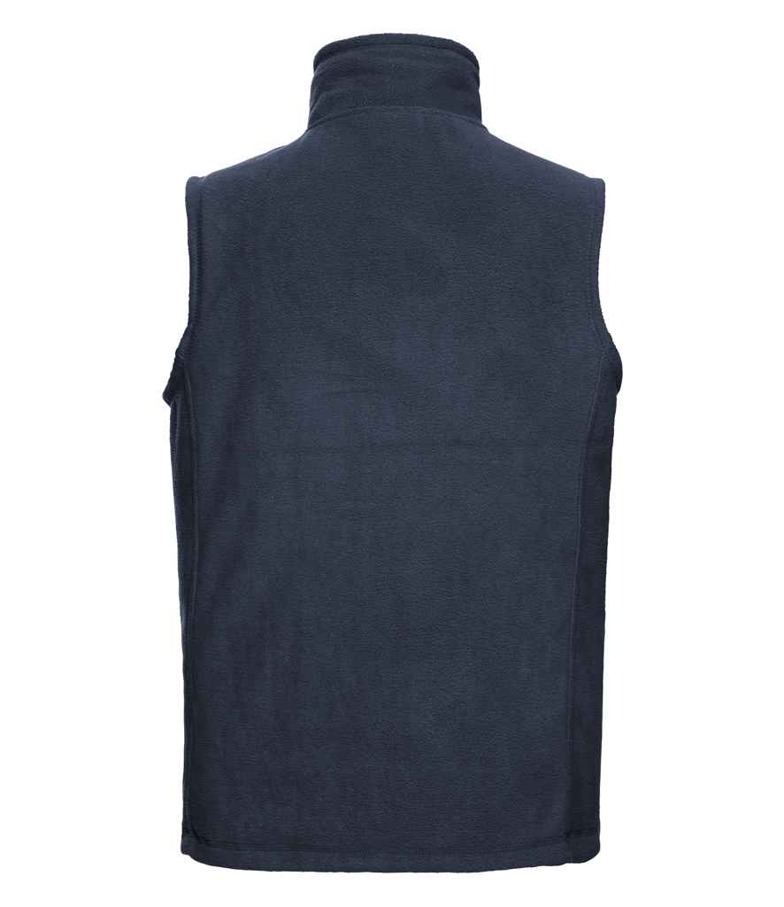 Russell Outdoor Fleece Gilet in by Russell — Custom branded clothing by Print Press, featuring premium embroidery produced in our specialist print lab in the UK.