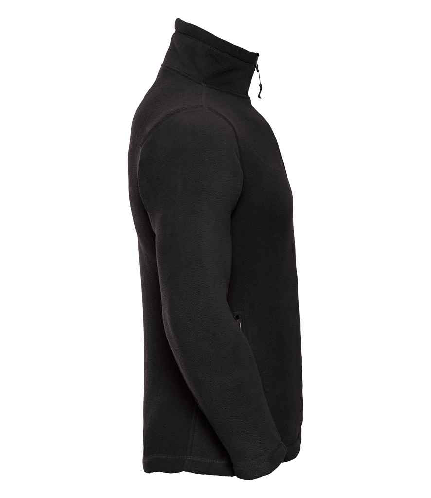Russell Zip Neck Outdoor Fleece in by Russell — Custom branded clothing by Print Press, featuring premium embroidery produced in our specialist print lab in the UK.