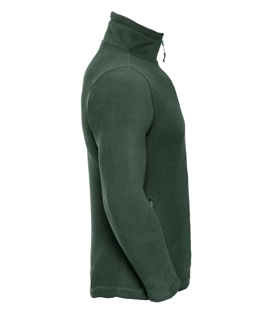 Russell Zip Neck Outdoor Fleece in by Russell — Custom branded clothing by Print Press, featuring premium embroidery produced in our specialist print lab in the UK.