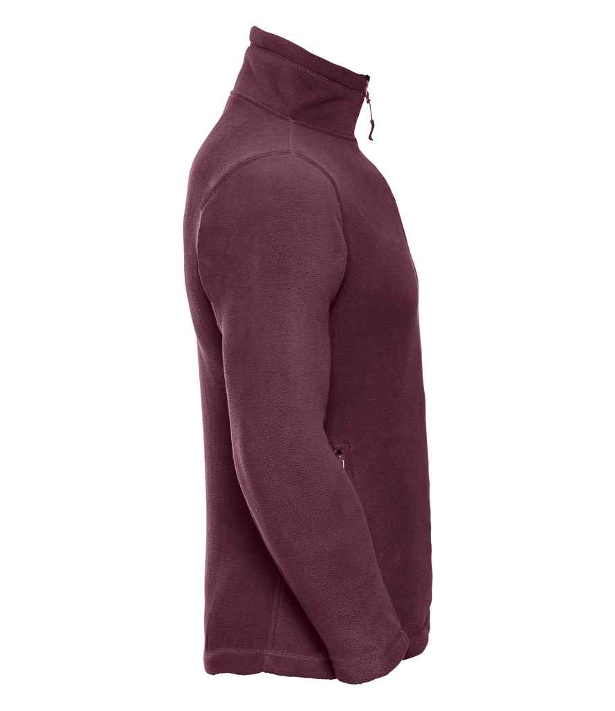 Russell Zip Neck Outdoor Fleece in by Russell — Custom branded clothing by Print Press, featuring premium embroidery produced in our specialist print lab in the UK.