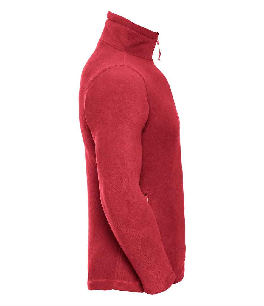 Russell Zip Neck Outdoor Fleece in by Russell — Custom branded clothing by Print Press, featuring premium embroidery produced in our specialist print lab in the UK.
