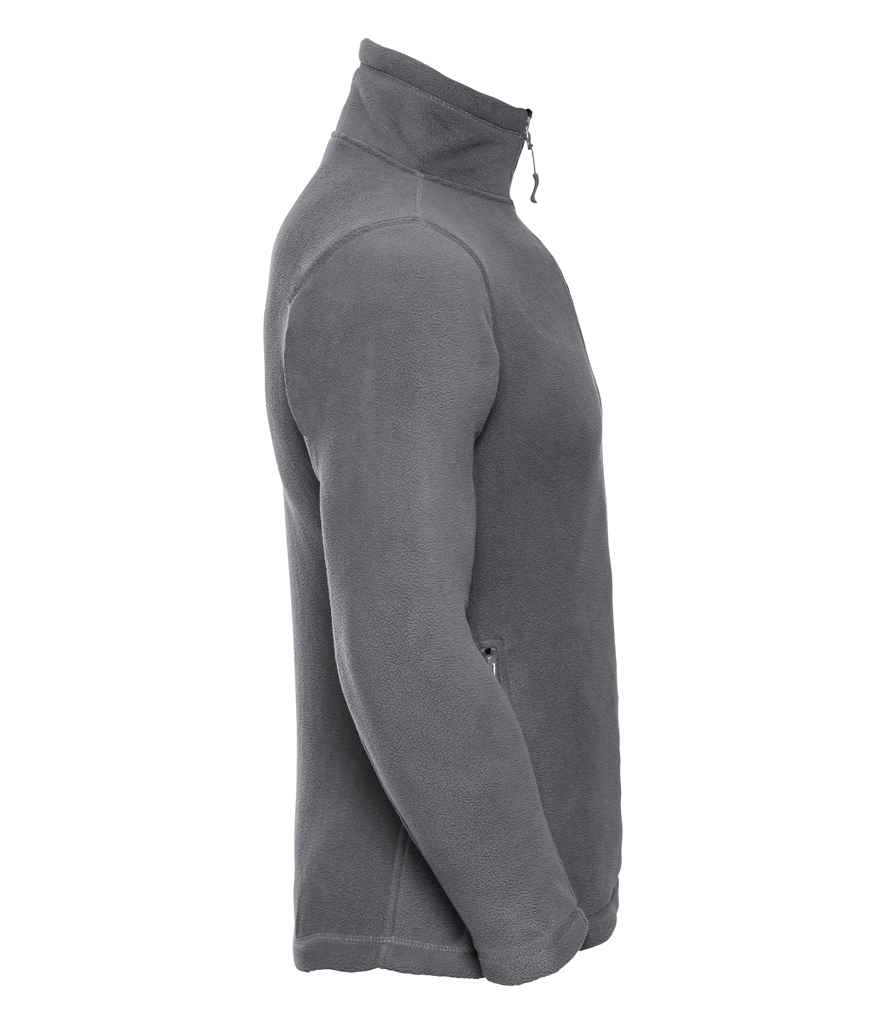 Russell Zip Neck Outdoor Fleece in by Russell — Custom branded clothing by Print Press, featuring premium embroidery produced in our specialist print lab in the UK.