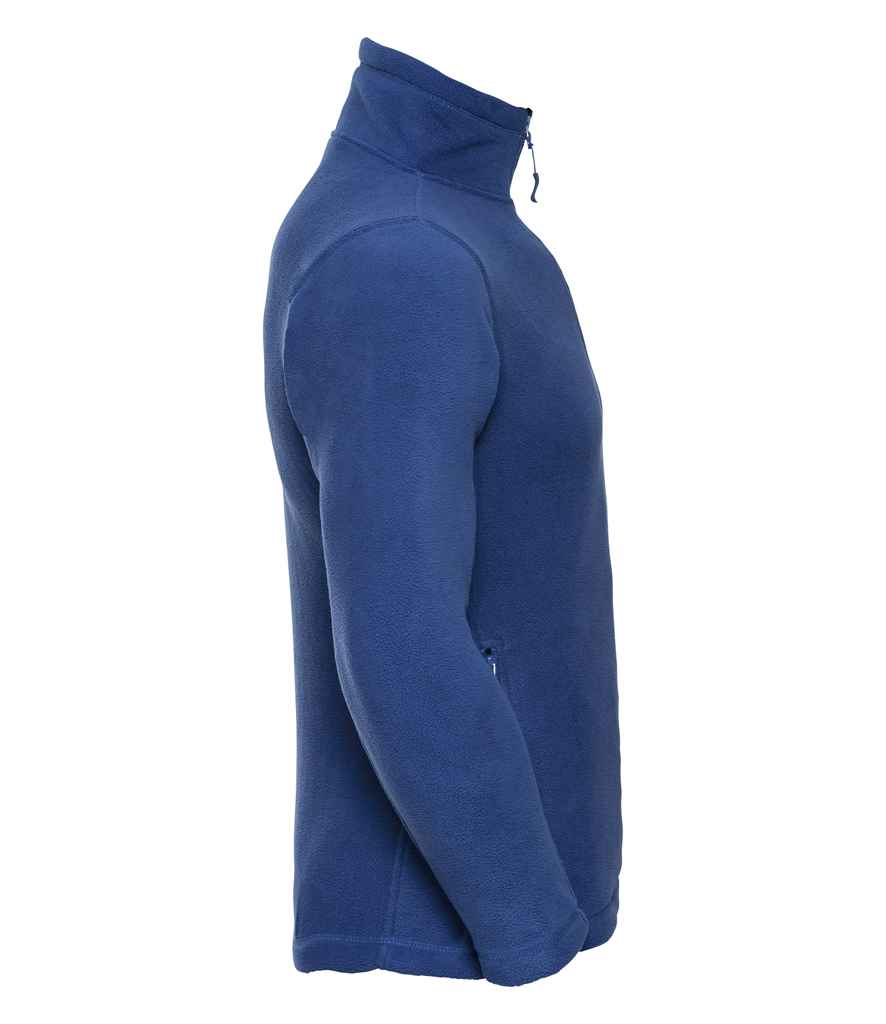 Russell Zip Neck Outdoor Fleece in by Russell — Custom branded clothing by Print Press, featuring premium embroidery produced in our specialist print lab in the UK.