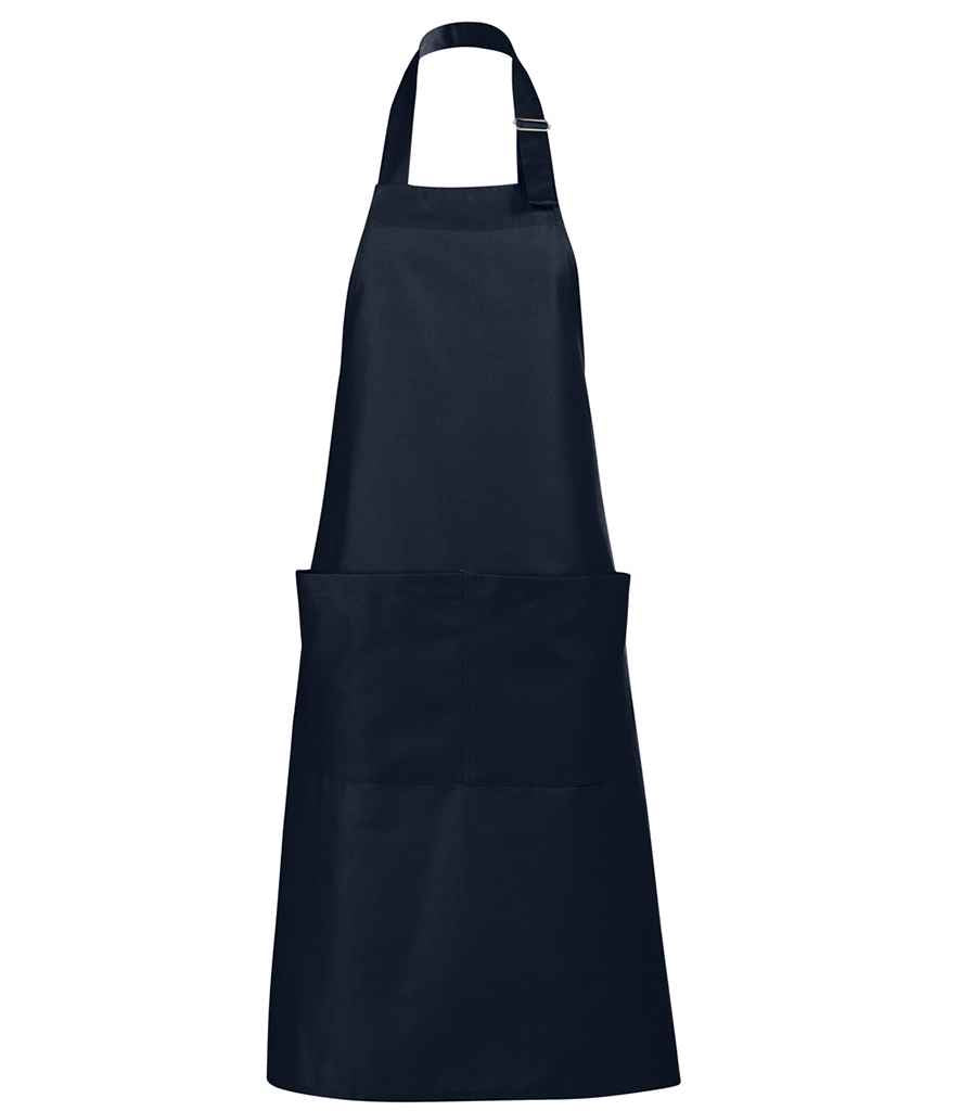 SOL'S Gala Long Bib Apron in ONE Navy by SOL'S — Custom branded clothing by Print Press, featuring premium embroidery produced in our specialist print lab in the UK.