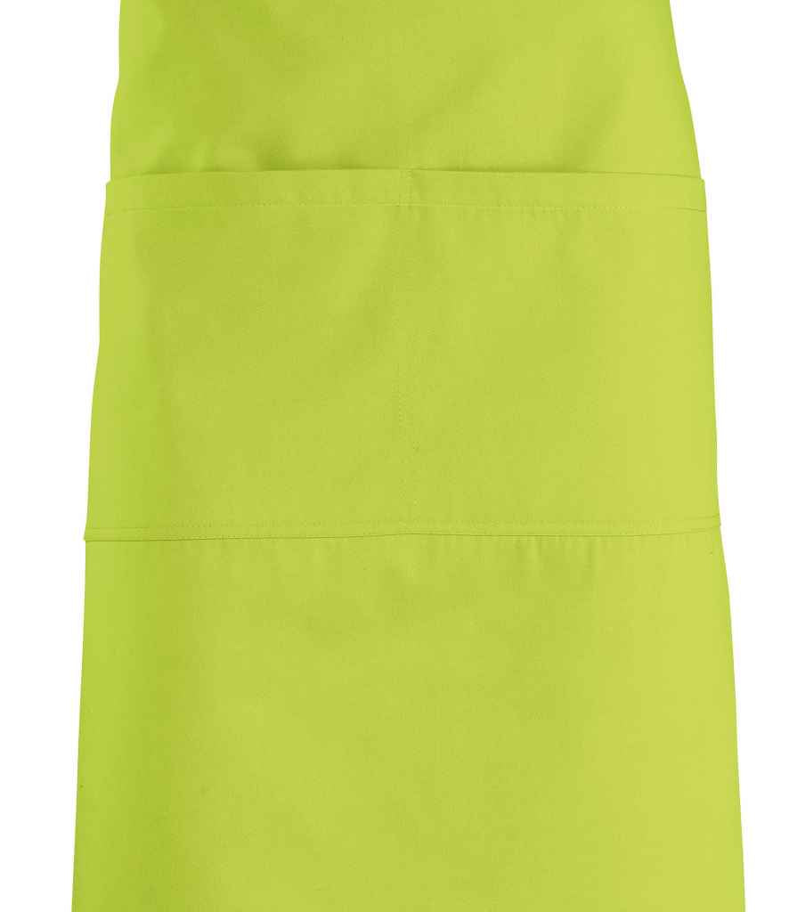 SOL'S Greenwich Apron in ONE Apple Green by SOL'S — Custom branded clothing by Print Press, featuring premium embroidery produced in our specialist print lab in the UK.