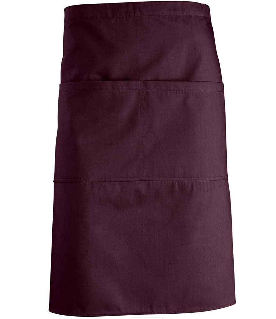 SOL'S Greenwich Apron in ONE Burgundy by SOL'S — Custom branded clothing by Print Press, featuring premium embroidery produced in our specialist print lab in the UK.