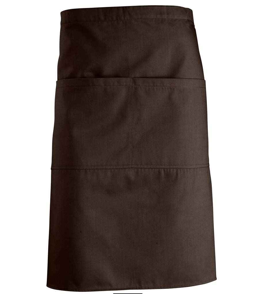 SOL'S Greenwich Apron in ONE Chocolate by SOL'S — Custom branded clothing by Print Press, featuring premium embroidery produced in our specialist print lab in the UK.