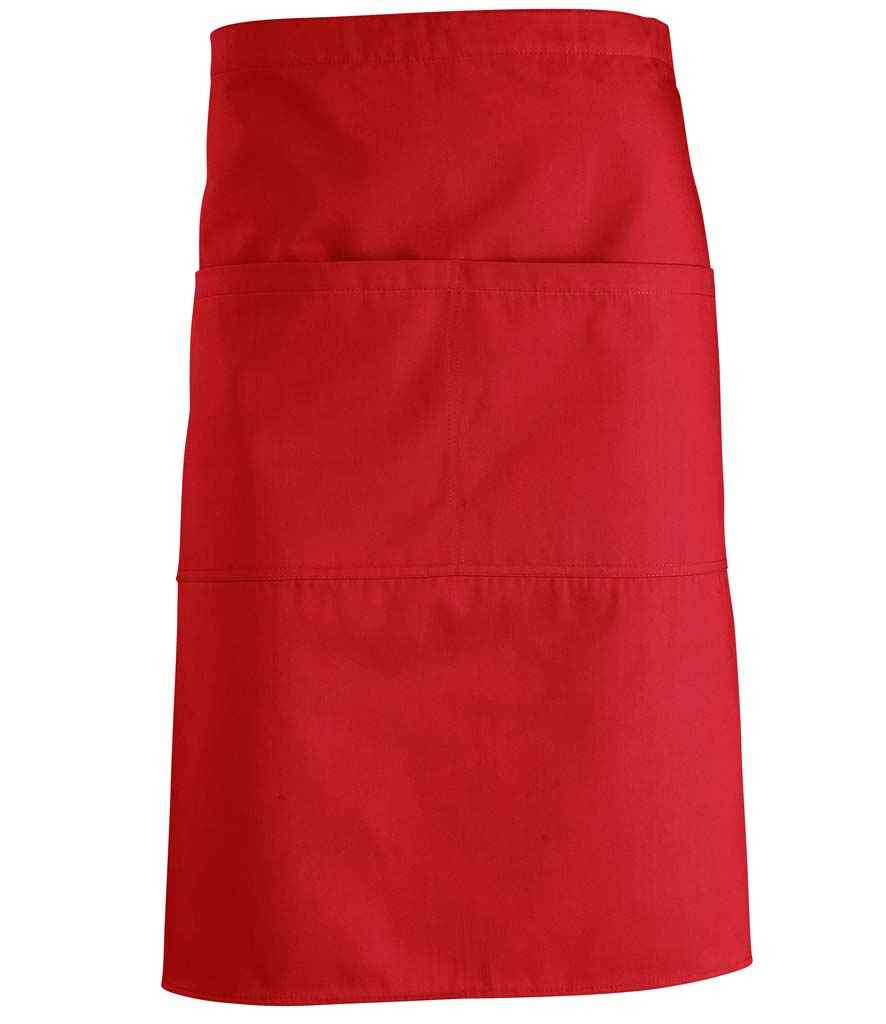 SOL'S Greenwich Apron in ONE Red by SOL'S — Custom branded clothing by Print Press, featuring premium embroidery produced in our specialist print lab in the UK.