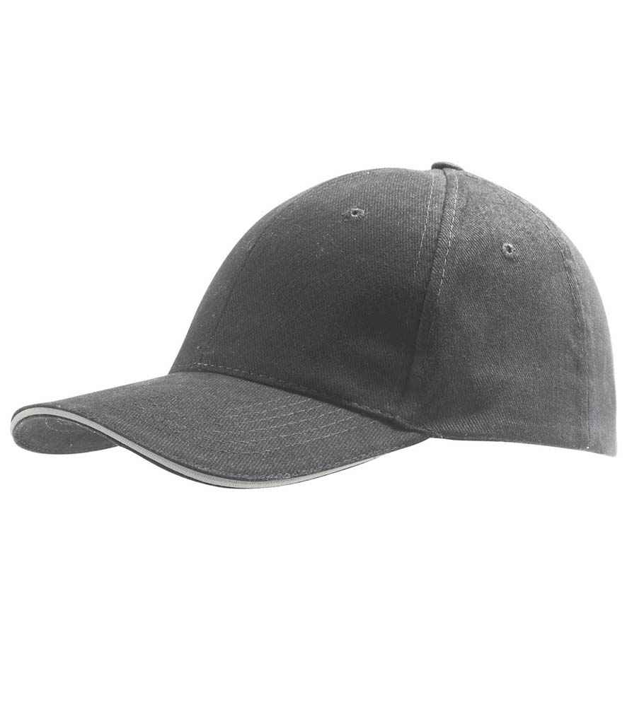 SOL'S Buffalo Cap in ONE Dark Grey Light Grey by SOL'S — Custom branded clothing by Print Press, featuring premium embroidery produced in our specialist print lab in the UK.