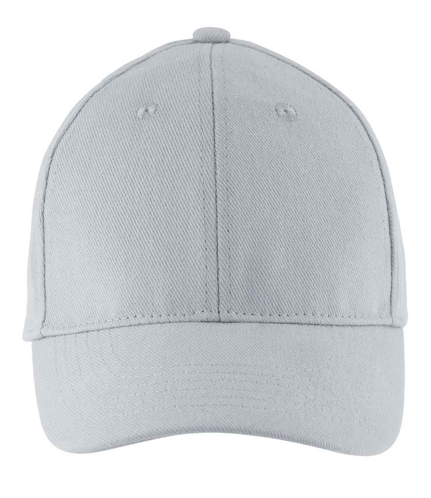SOL'S Buffalo Cap in ONE Pure Grey by SOL'S — Custom branded clothing by Print Press, featuring premium embroidery produced in our specialist print lab in the UK.