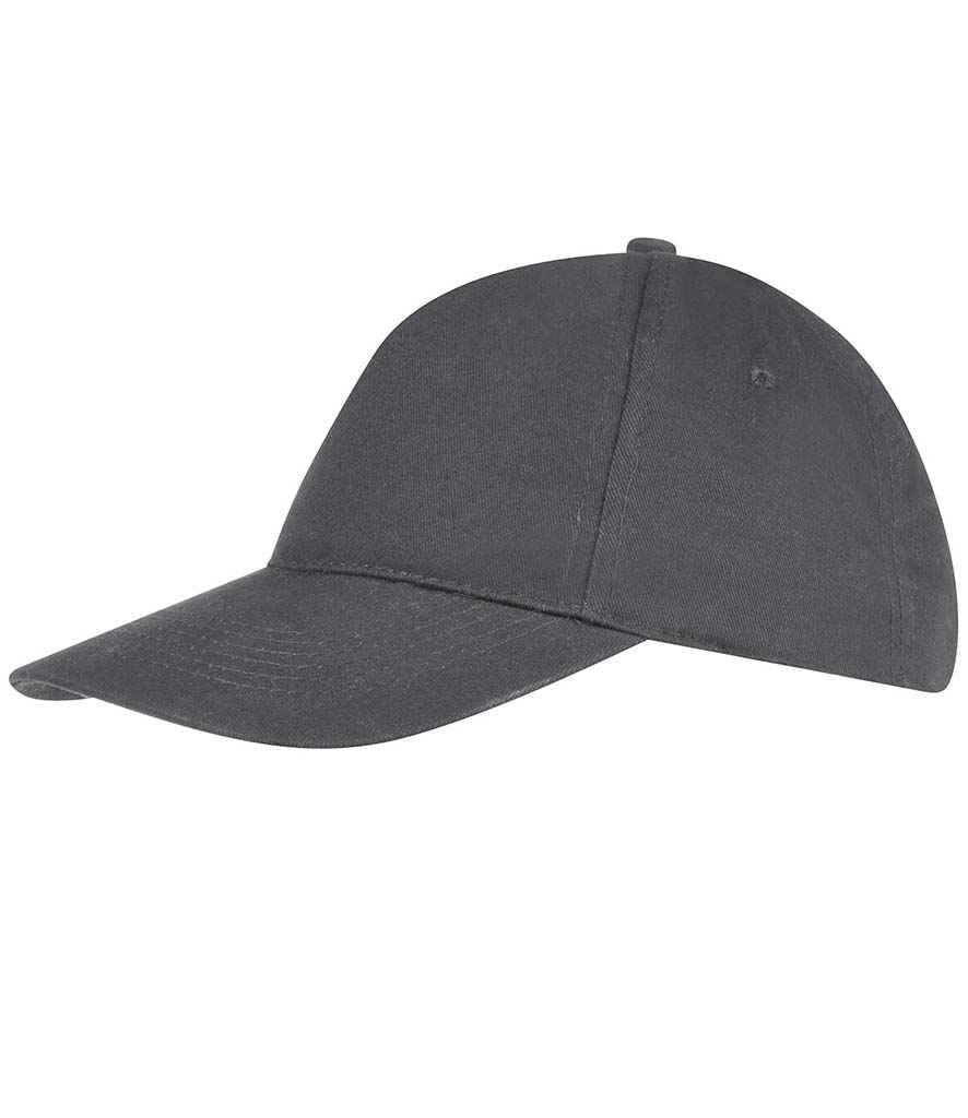 SOL'S Sunny Cap in ONE Dark Grey by SOL'S — Custom branded clothing by Print Press, featuring premium embroidery produced in our specialist print lab in the UK.