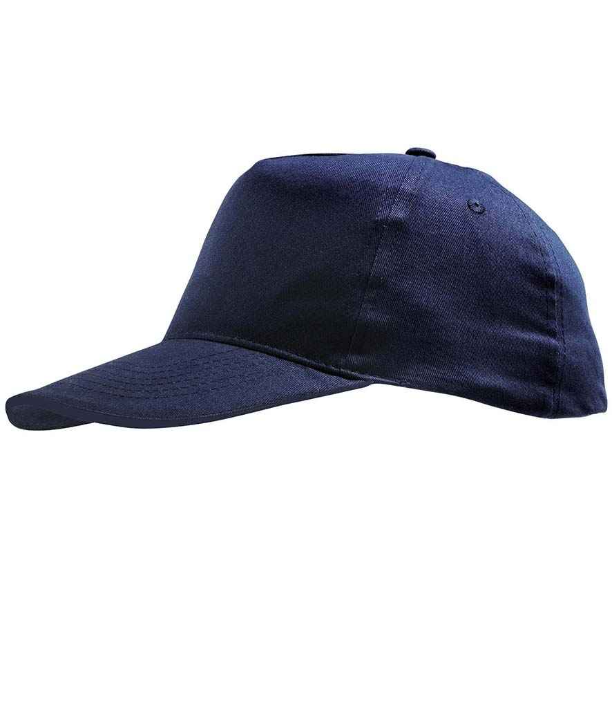 SOL'S Sunny Cap in ONE French Navy by SOL'S — Custom branded clothing by Print Press, featuring premium embroidery produced in our specialist print lab in the UK.