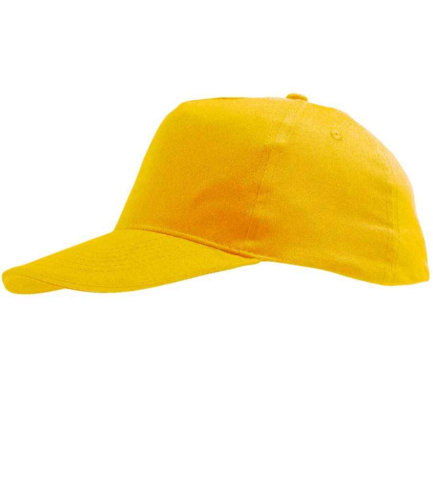 SOL'S Sunny Cap in ONE Gold by SOL'S — Custom branded clothing by Print Press, featuring premium embroidery produced in our specialist print lab in the UK.