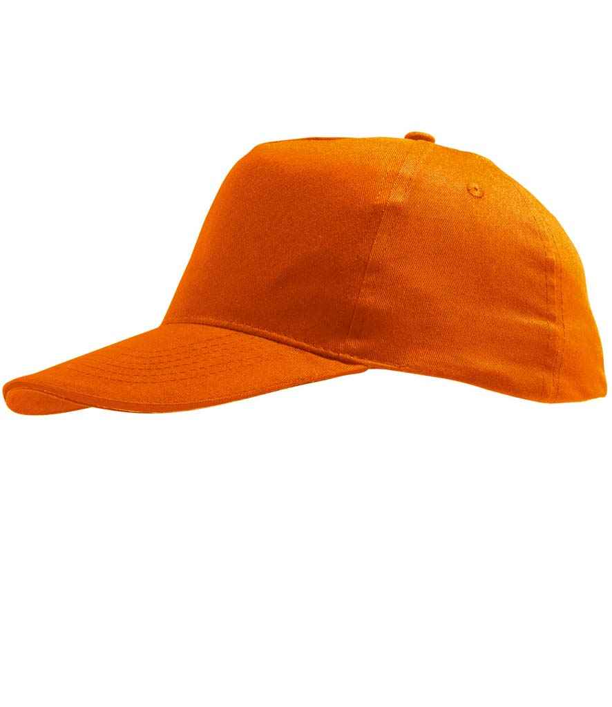 SOL'S Sunny Cap in ONE Orange by SOL'S — Custom branded clothing by Print Press, featuring premium embroidery produced in our specialist print lab in the UK.