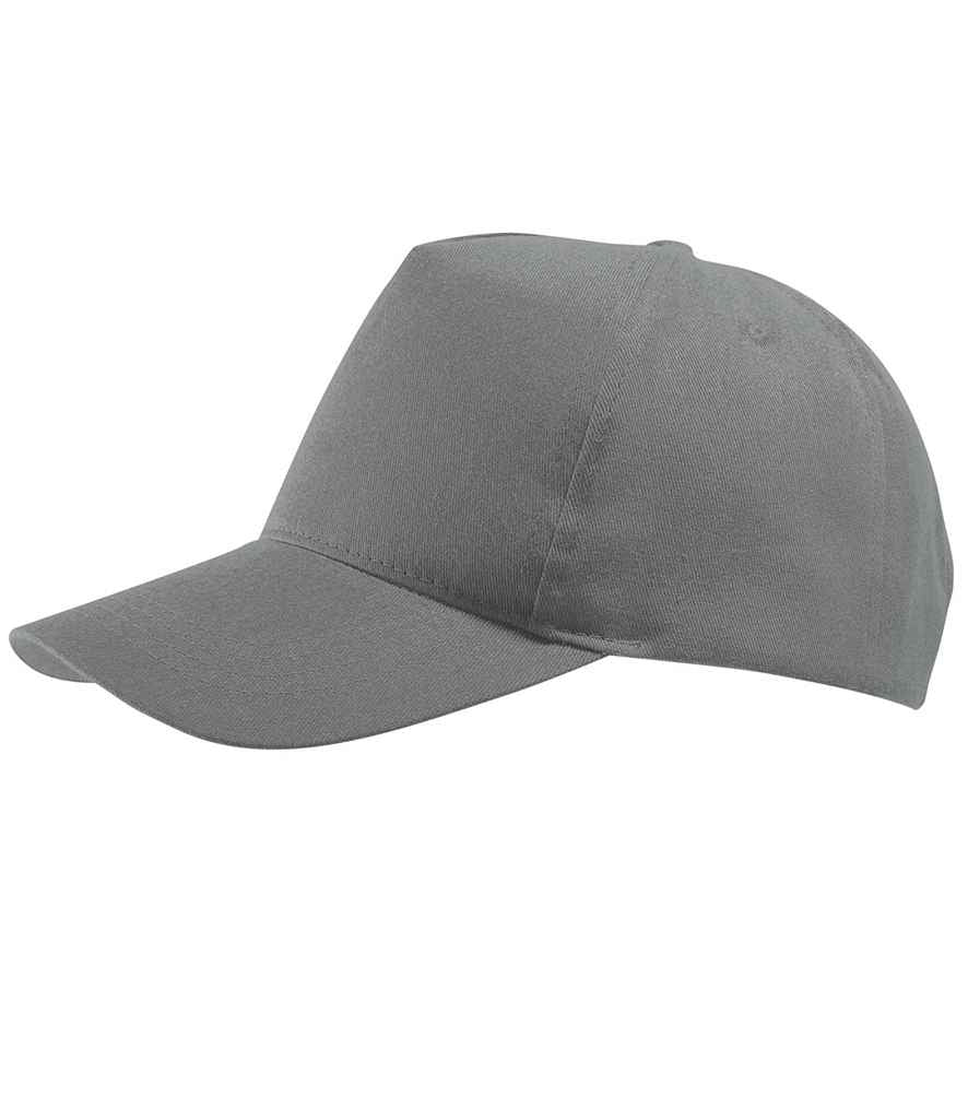 SOL'S Buzz Cap in ONE Dark Grey by SOL'S — Custom branded clothing by Print Press, featuring premium embroidery produced in our specialist print lab in the UK.